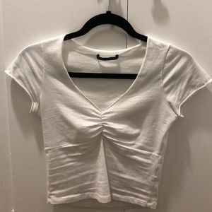 Brandy Melville White Gina Top